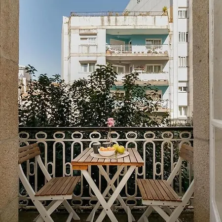 Apartmán Estilo, Luz Y Elegancia En By Vigo